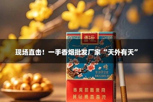 现场直击！一手香烟批发厂家“天外有天”